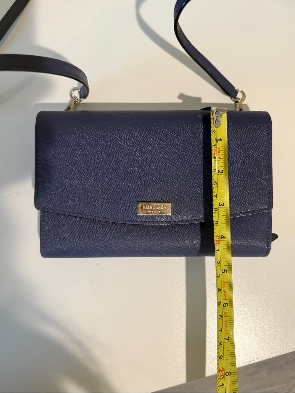 kate spade Navy Blue Crossbody Wallet - Picture 8 of 9